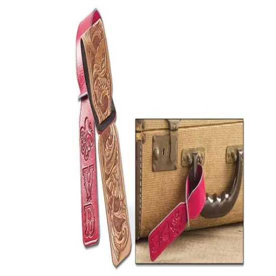 Tandy Leather Luggage ID Tags 2/pk 44179-00 {1}