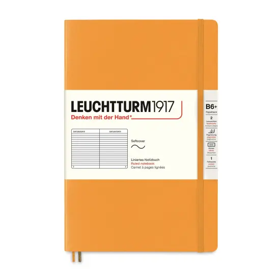 Leuchtturm1917 Ruled Softcover Notebook - Rising Sun, 5" x 7-1/2" {1}