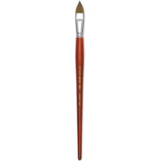 Blick Master Kolinsky Sable Brush - Filbert, Long Handle, Size 18 {1}