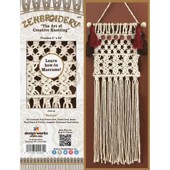 Design Works Zenbroidery Macram&eacute; Kit - Sedona {1}