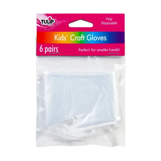 Tulip&reg; Kids' Craft Gloves 6 Pairs {1}