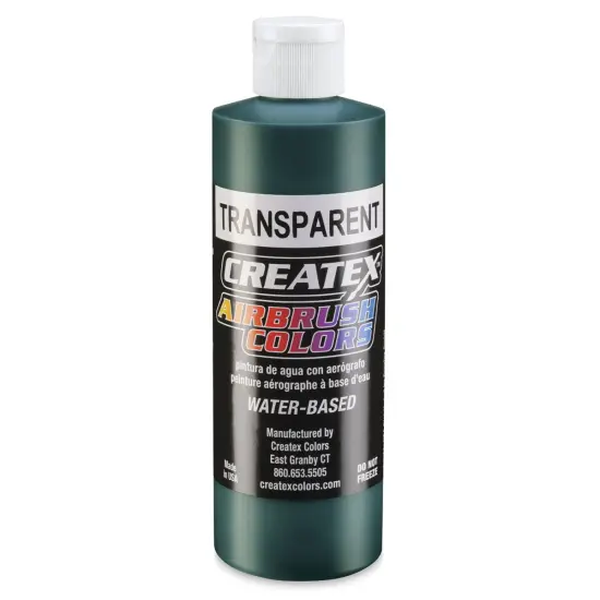 Createx Airbrush Color - 8 oz, Transparent Forest Green {1}