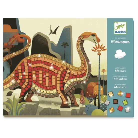 Djeco Mosaics Kit - Dinosaurs {1}