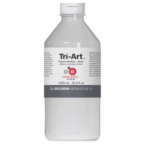 Tri-Art Acrylic Polymer - Gloss, 1 L {1}