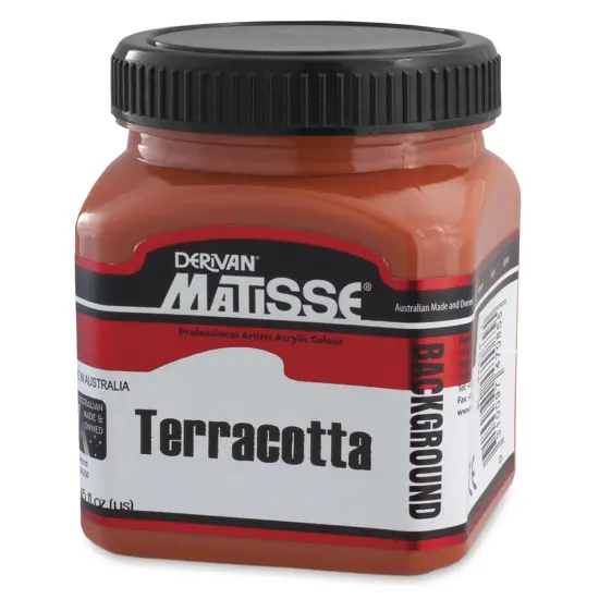 Matisse Background Colors Acrylic Paint - Terracotta, 250 ml {1}