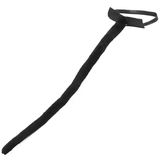 Costume Accessories Cat Tail - Furry Black Kitty Tail for Dress Up - 1 Piece {1}