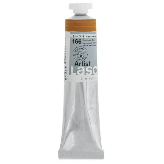 Lascaux Artist Acrylics - Transoxide Yellow, 45 ml tube {1}
