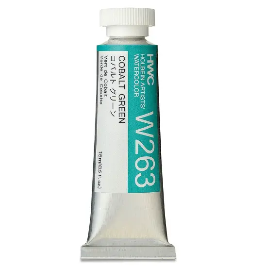 Holbein Artists' Watercolor - Cobalt Green, 15 ml tube {2}