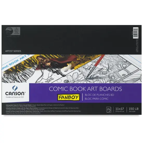 Canson Fanboy Comic Book Art Boards - 11" x 17", 24 Sheets {2}
