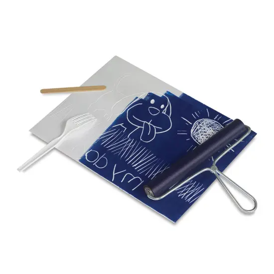 Inovart Printfoam for Block Printing - Pkg of 12, 9" x 12" {2}