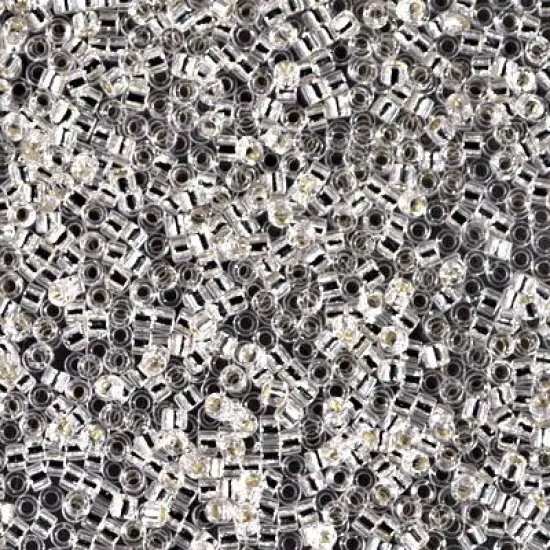 Miyuki Delica Bead 11/0, DB0041, S/L Crystal, 50 grams {1}
