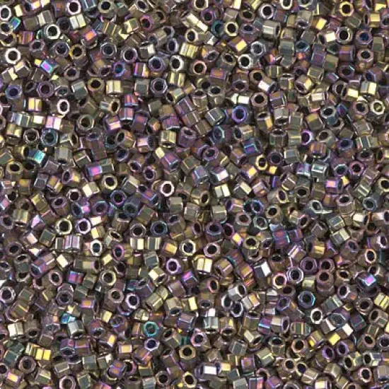 Miyuki Delica 11/0 Cut, Spectrum Gold (Palladium Plated, DBC0541, 5 grams {1}