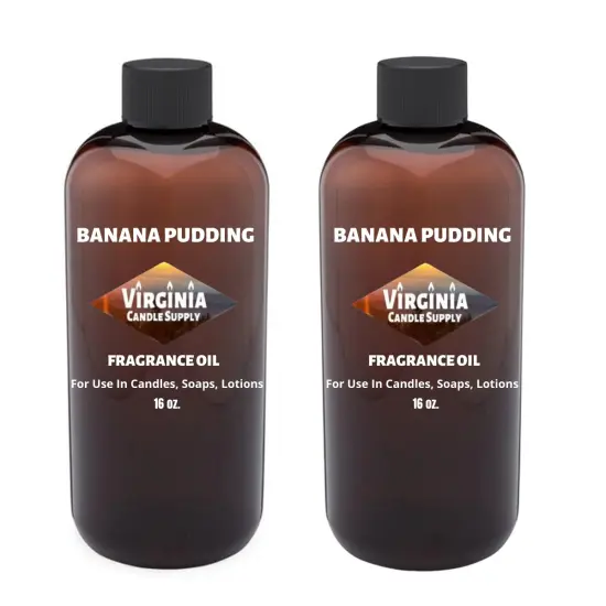 Banana Pudding Fragrance Oil (32 oz Bottle) for Candle Making, Soap Making, Tart Making, Room Sprays, Lotions, Car Fresheners, Slime, Bath Bombs, Warmers&hellip; {1}