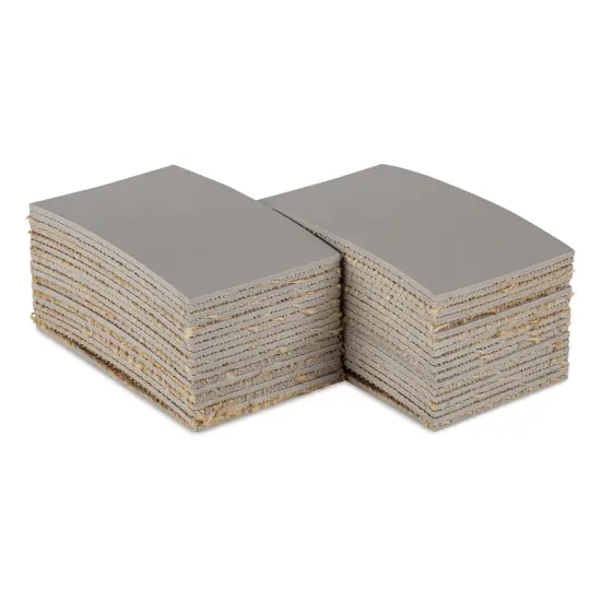 Blick Battleship Gray Linoleum - Pkg of 36, 3" x 5", Unmounted {1}