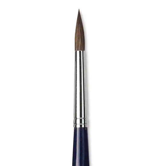 Da Vinci Cosmotop Sable Mix B Brush - Round, Short Handle, Size 8 {1}
