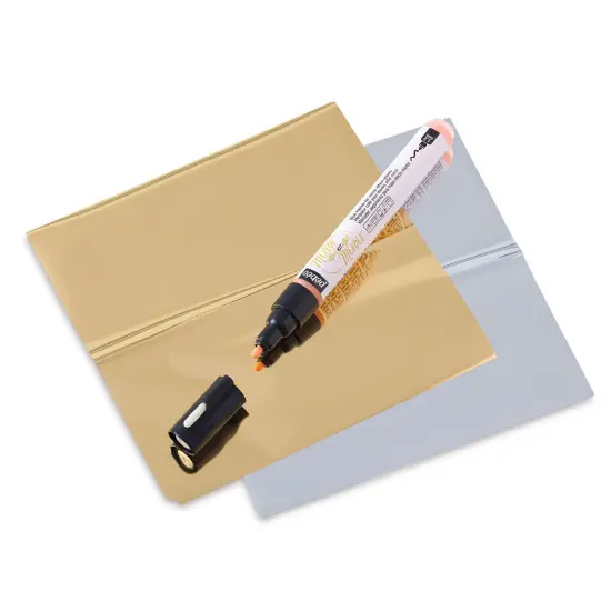 Pebeo Gedeo Mirror Effect Leaf Kit {1}