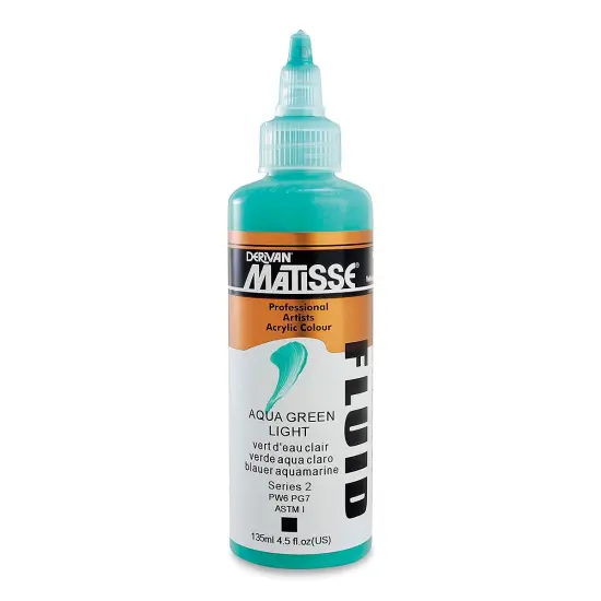 Matisse Fluid Acrylic - Aqua Green Light, 135 ml {1}
