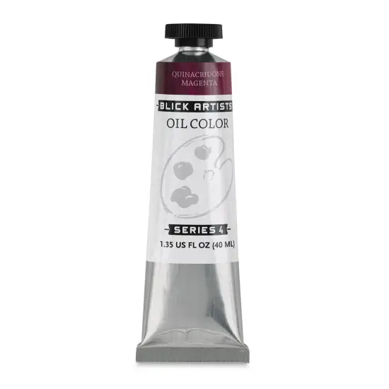 Blick Artists' Oil Color - Quinacridone Magenta, 40 ml tube {1}