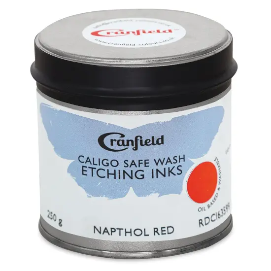 Cranfield Caligo Safe Wash Etching Ink - Napthol Red, 250 g Can {1}