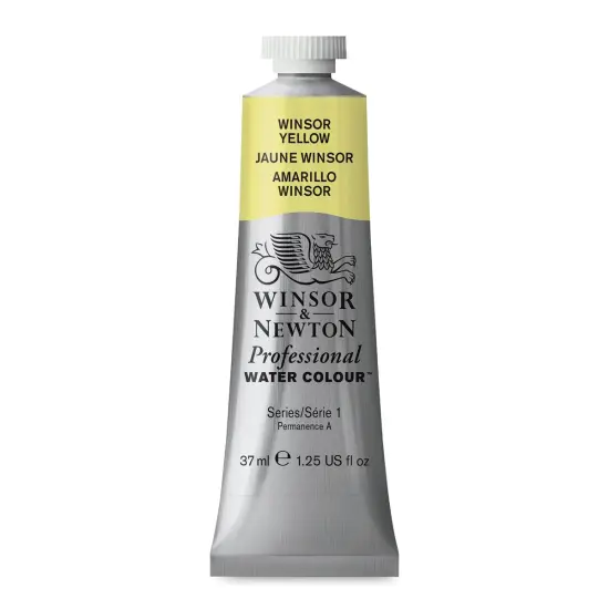Winsor & Newton Professional Watercolor - Winsor Yellow, 37 ml Tube {1}