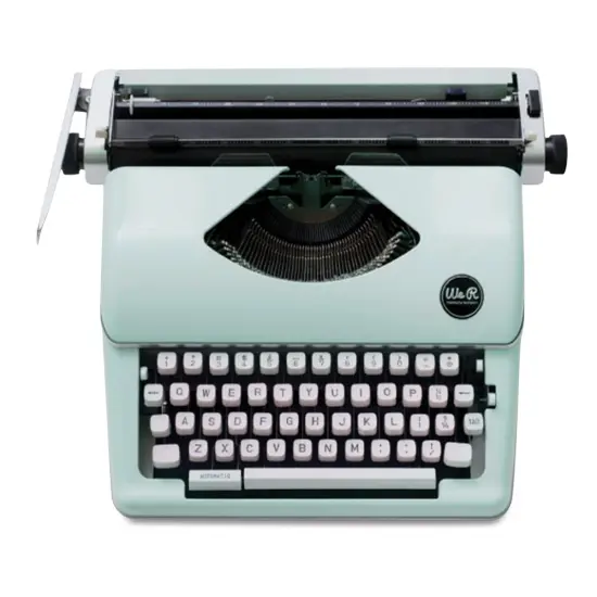 We R Memory Keepers Typecast Typewriter - Mint {1}