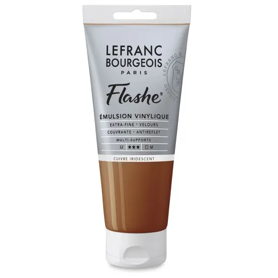 Lefranc & Bourgeois Flashe Vinyl Paint - Iridescent Copper, 80 ml {1}