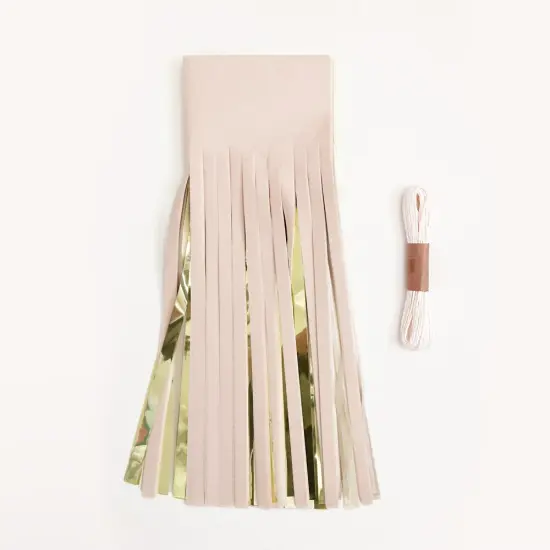 Tassel Garland Kit - Blush & Gold {3}