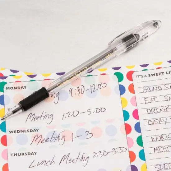 RSVP Ballpoint Pen, (1.0mm) Medium Line, Blue Ink {3}