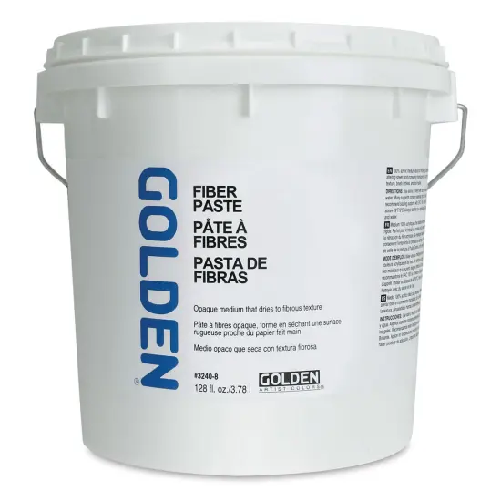 Golden Molding Paste Medium - Fiber, 128 oz tub {2}