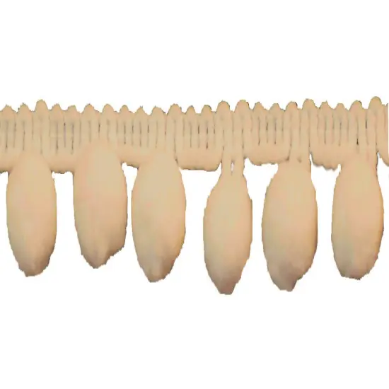 Belagio Pom Trim, 1.25" Wide, 10-Yard Bolt, Ivory {1}