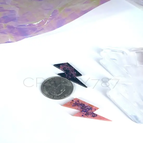 Large Bolts Studs Silicone Mold Rayos Large(B9) {5}