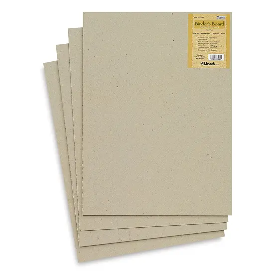 Lineco Acid-Free Binder's Board - 15" x 20 1/2", 100 pt, Pkg of 4 {1}