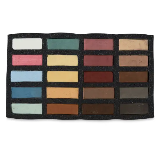 Art Spectrum Extra Soft Square Pastels - Portrait, Set of 20 {2}