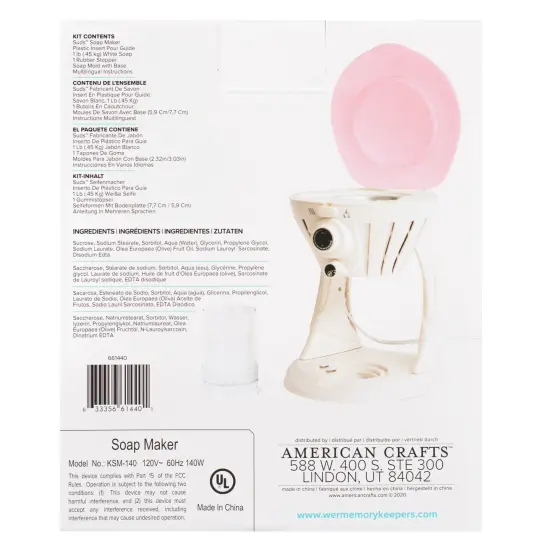 We R Memory Keepers-SUDS Soap Maker Bundle 6/Pkg-Us Plug 661440 {3}