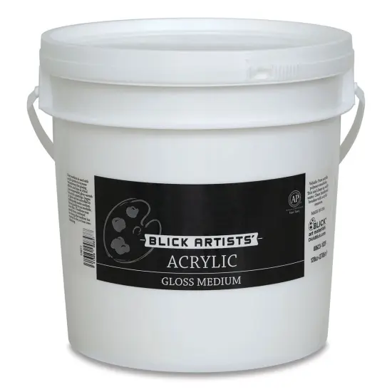 Blick Artists Acrylic Medium - Blick Acrylic Medium, Gloss, 128 oz {1}