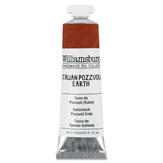 Williamsburg Handmade Oil Paint - Italian Pozzuoli Earth, 37 ml tube {1}