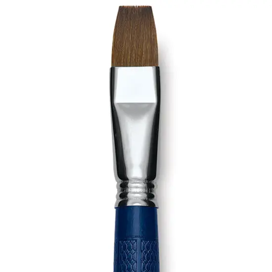 Escoda Optimo Kolinsky Sable Brush - Bright, Long Handle, Size 18 {1}