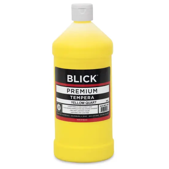 Blick Premium Grade Tempera - Yellow, Quart {2}