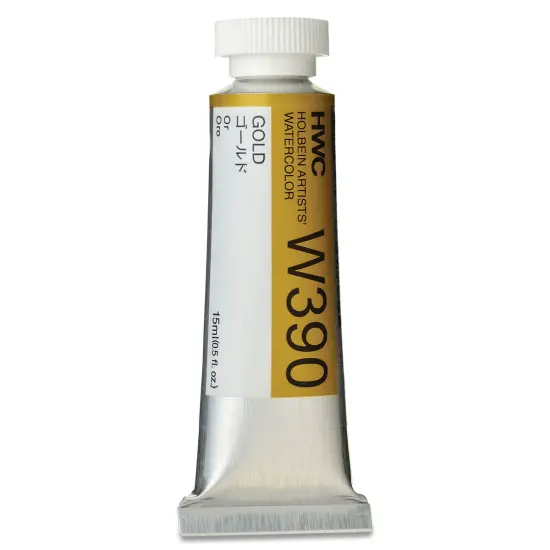 Holbein Artists' Watercolor - Gold, 15 ml tube {1}