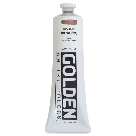 Golden Heavy Body Artist Acrylics - Iridescent Bronze (Fine), 5 oz tube {1}