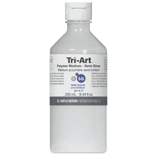 Tri-Art Acrylic Polymer - Semi-Gloss, 250 ml {1}
