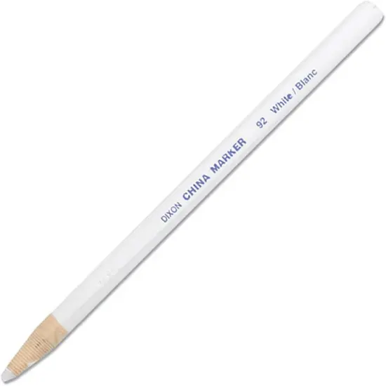 Dixon&reg; Phano&reg; China Markers, White {2}