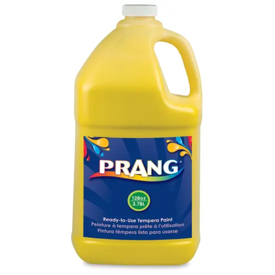 Prang Ready-To-Use Tempera Paint - Yellow, Gallon {1}