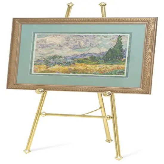 Testrite Baroque Display Easel - Brass-Tone {1}