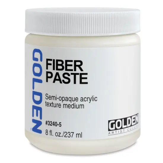 Golden Molding Paste Medium - Fiber, 8 oz jar {2}