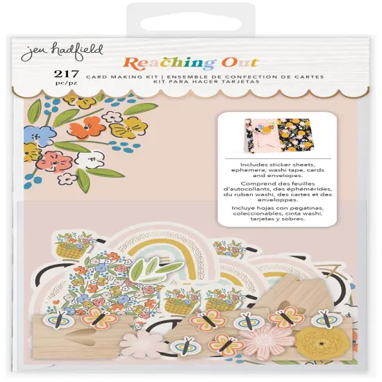 Jen Hadfield Reaching Out Card Kit-Makes 20 Cards {1}