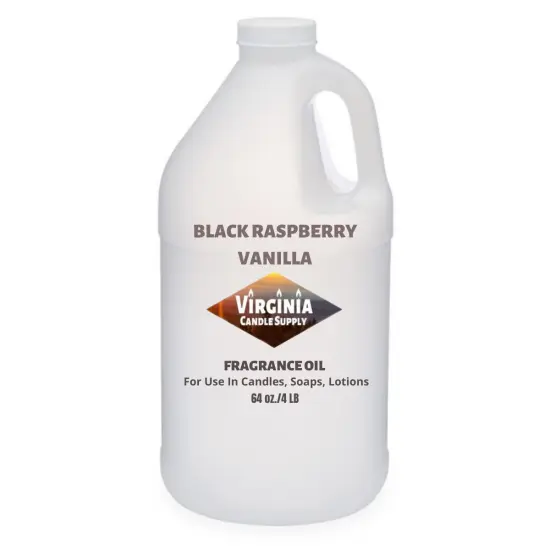 Black Raspberry Vanilla Fragrance Oil (Our Version of the Brand Name) (64 oz Jug) for Candle Making, Soap Making, Tart Making, Room Sprays, Lotions, Car Fresheners, Slime, Bath Bombs, Warmers&hellip; {1}