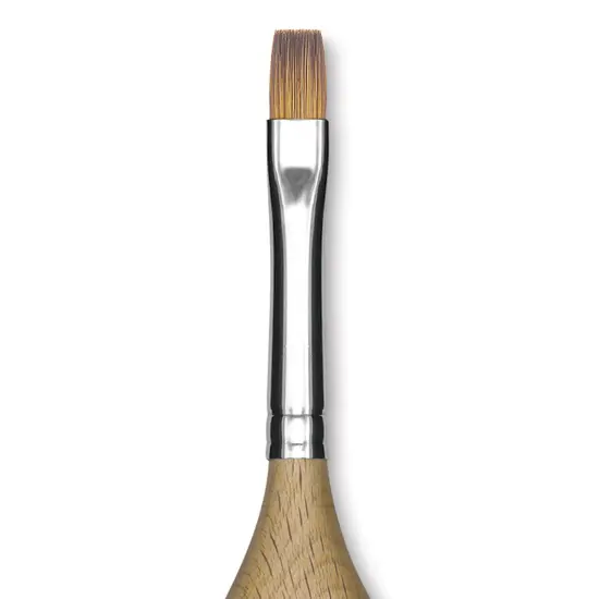Blick Egg Handled Brush - Flat, Size 8 {1}