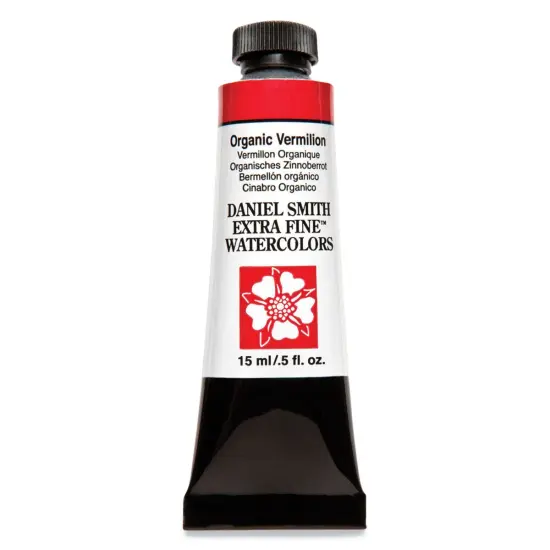 Daniel Smith Extra Fine Watercolor - Organic Vermilion, 15 ml Tube {1}