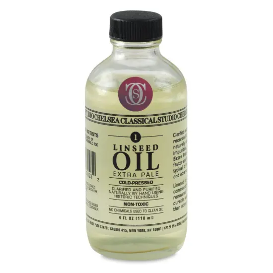 Chelsea Classical Studio Oil Painting - Linseed Oil, 4 oz {1}